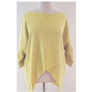 ST. John Yellow Poncho Sweater - Size Large